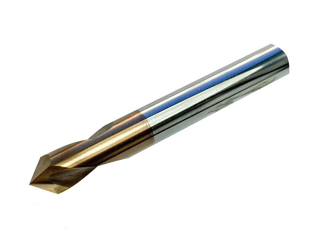 CNC QUALITÄT VHM 90° NC Anbohrer Ø 2-12 mm für Spiralbohrer - Schaftfräser - Hartmetall VHM - Beschi