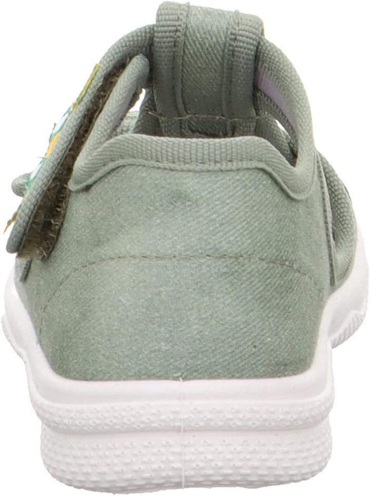 Superfit POLLY Hausschuhe 0-400292 Jungen 18 EU Hellgrün Silber 7500, 18 EU Hellgrün Silber 7500