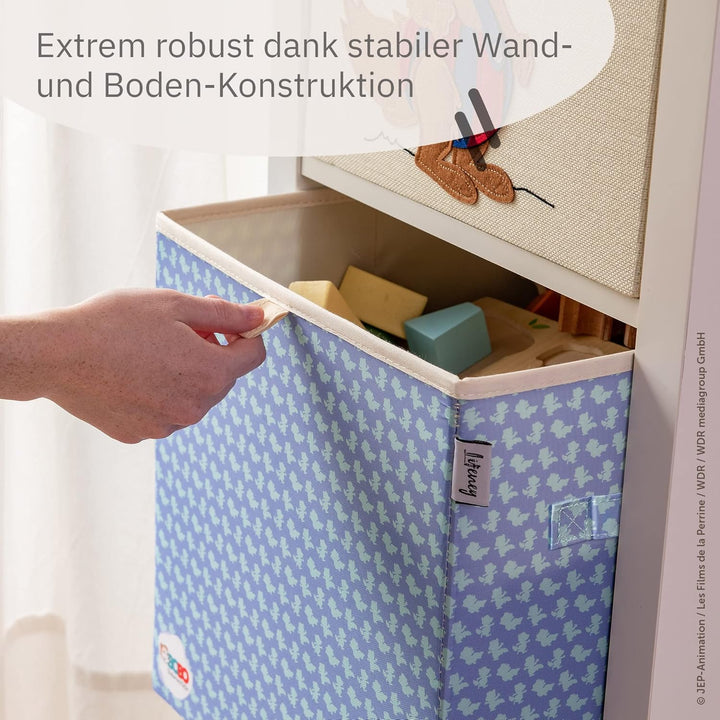 meets Bobo Siebenschläfer Aufbewahrungsbox mit Streuprint für Kinder – Box mit dem beliebten Siebens