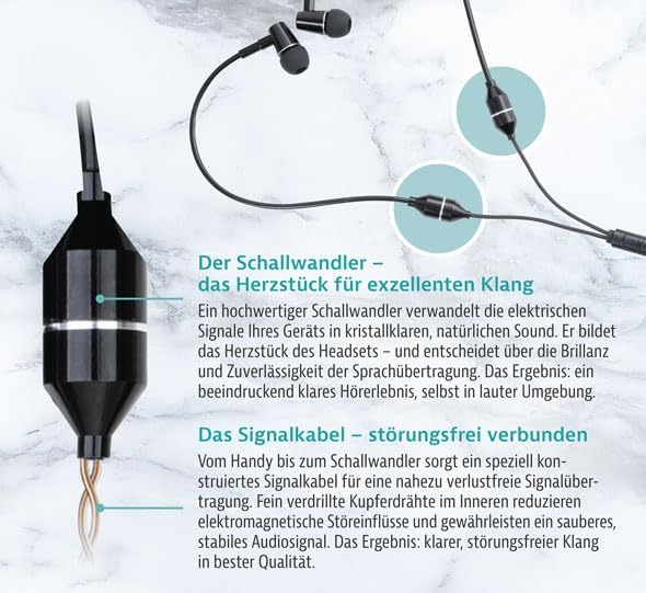 Kopp, Rottenburg Luftschlauch-Headset