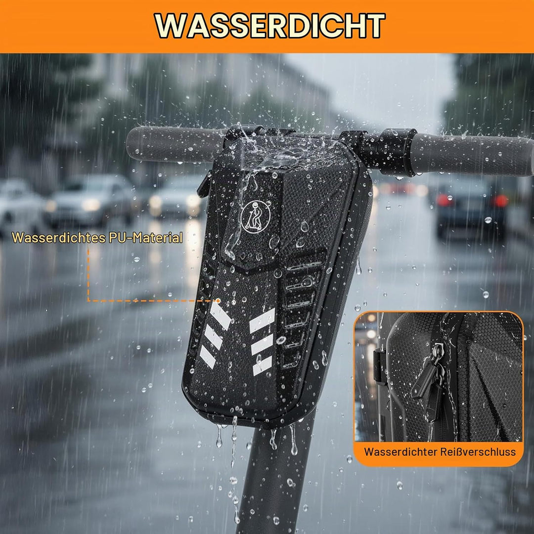 TLGREEN E Scooter Tasche, 3L/4L Grosse Kapazität Roller Tasche, Lenkertasche für Elektroroller wasse