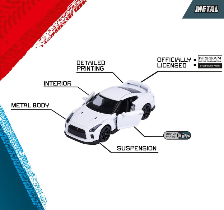 Majorette Nissan 5 Pieces Giftpack