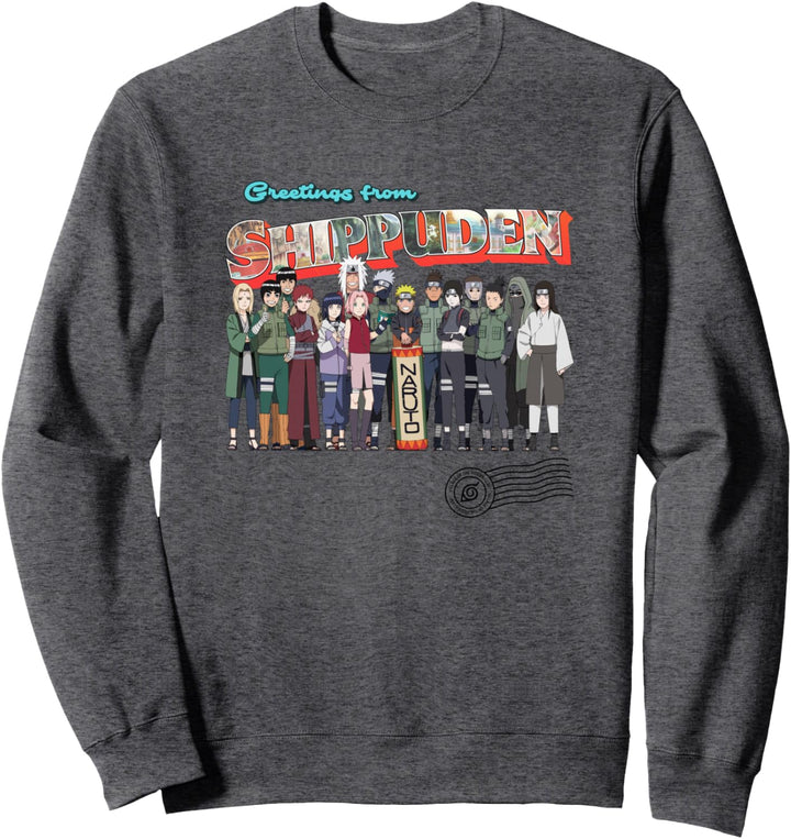 Naruto Shippuden Grüsse von Hidden Leaf Sweatshirt