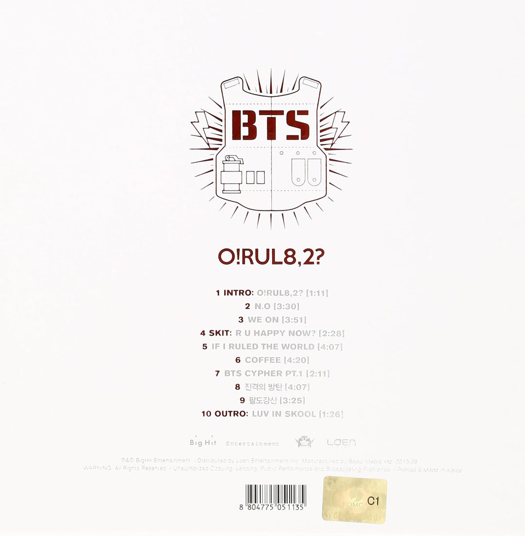 O!RUL8,2? (Ltd. 1CD), Audio-CD