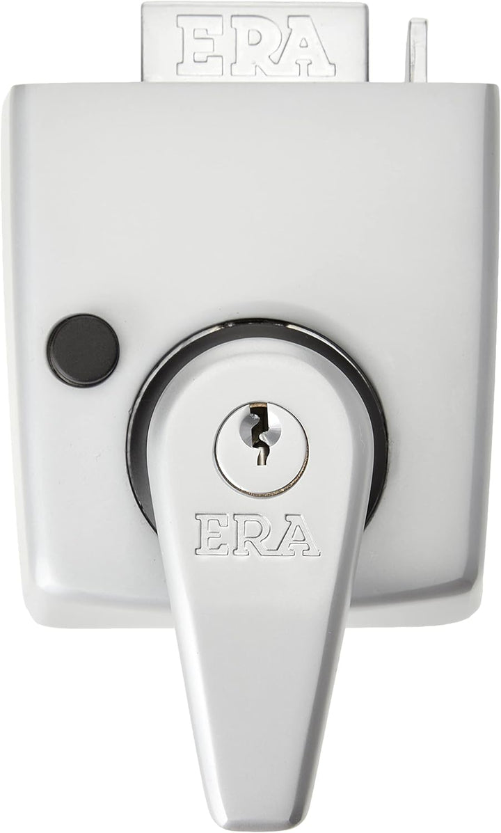 ERA 1930-35-1 60mm Maximum Security BS Nightlatch with Satin Chrome Body , Grey
