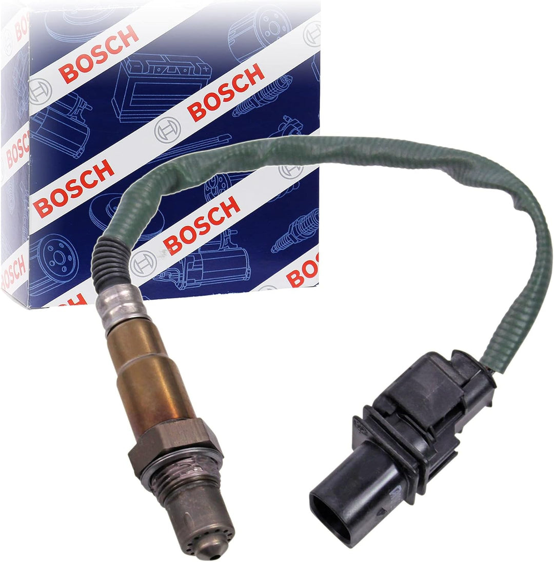 Bosch 0258017014 - Lambdasonde mit fahrzeugspezifischem Stecker
