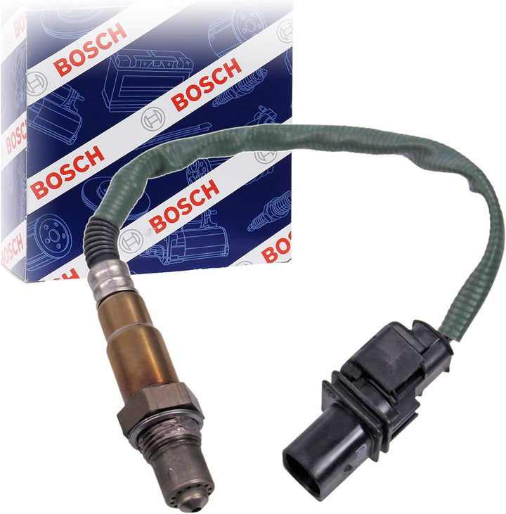 Bosch 0258017014 - Lambdasonde mit fahrzeugspezifischem Stecker
