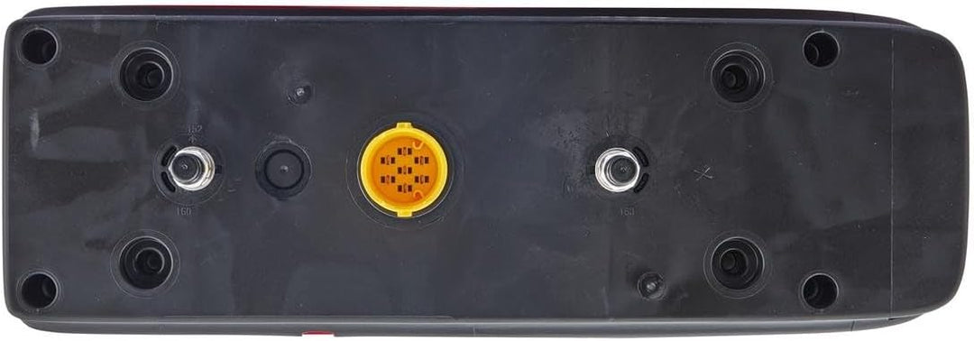 HELLA - Heckleuchte - EasyConn I - Glühlampe - 24V - Anbau/geschraubt - Lichtscheibenfarbe: mehrfarb