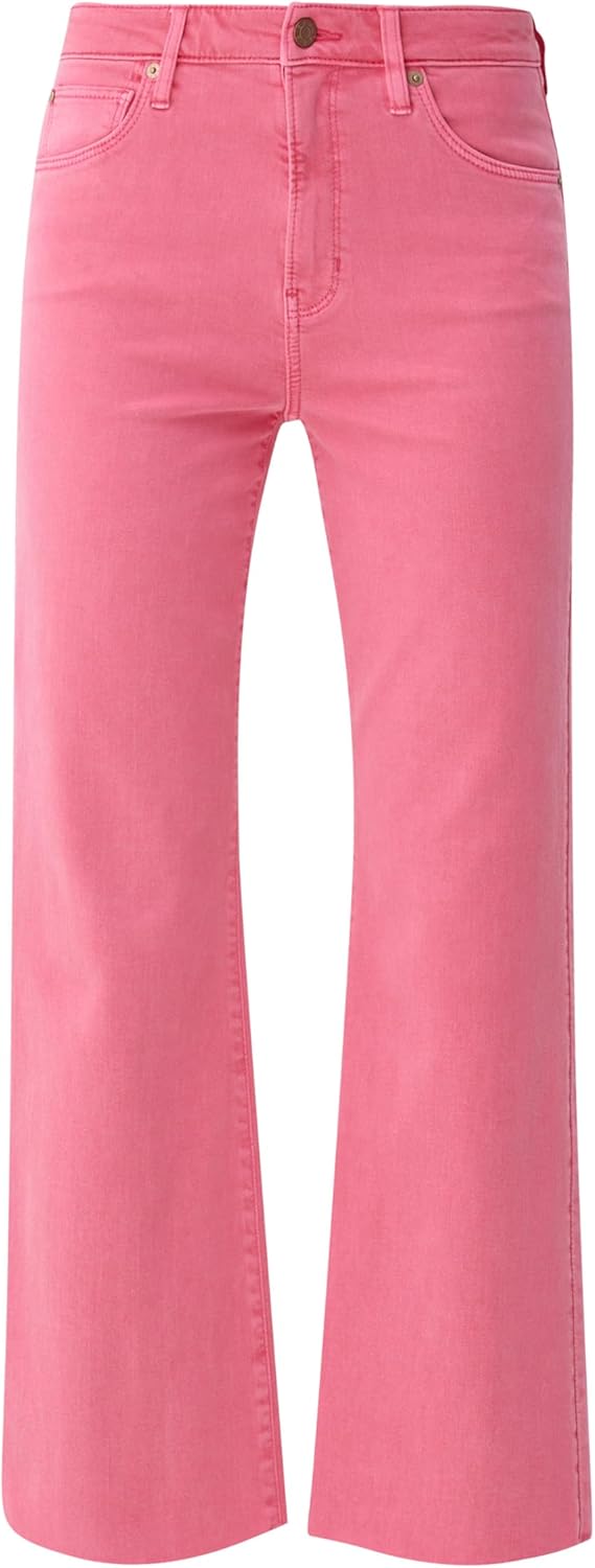 s.Oliver Damen Jeans, Flared Leg 44 Rosa 44z8, 44 Rosa 44z8
