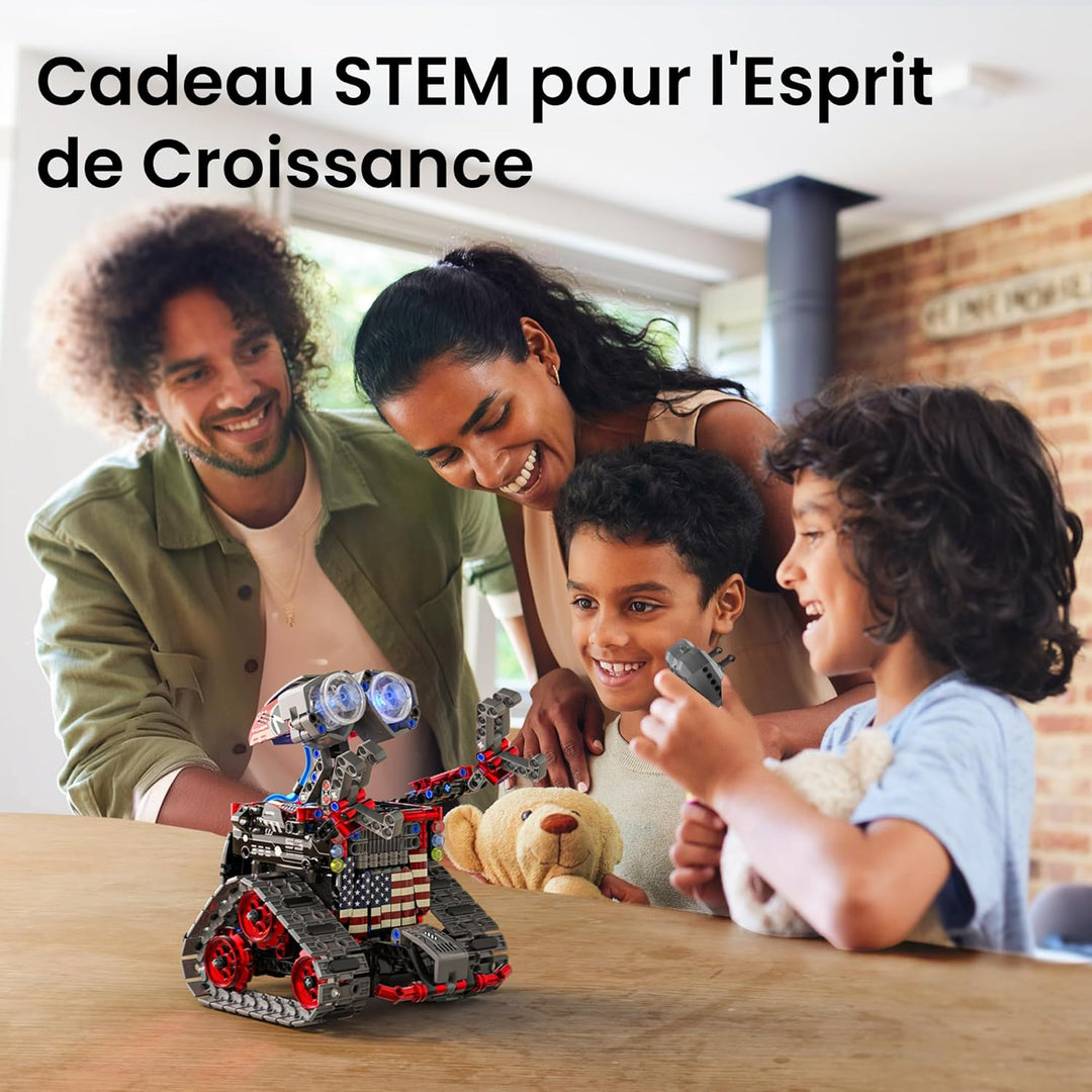 Sillbird Ferngesteuerte Roboter für Kinder, RC-Robotik, 4-in-1, Konstruktionsspielzeug mit kreativer