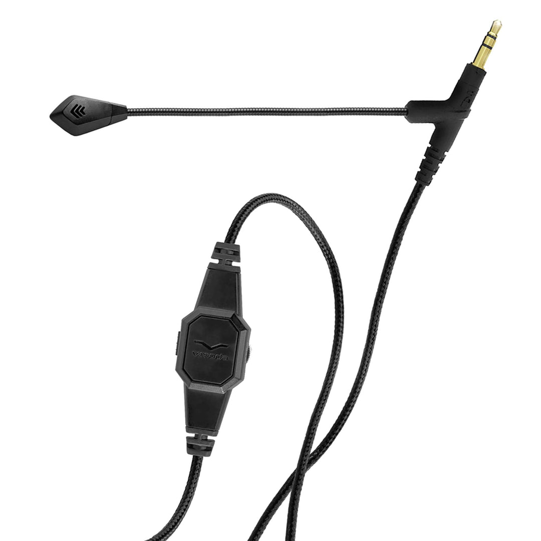 V-MODA BoomPro Mikrofon für Gaming & Sprachübertragung – Black Single BoomPro, Single BoomPro