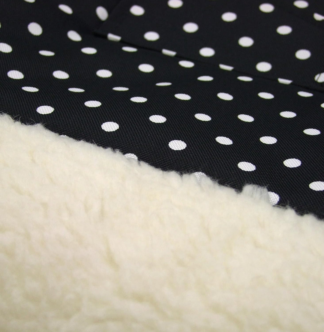 universaler Winterfusssack (108cm), auch geeignet für Babyschale, Kinderwagen, Buggy, aus Wolle DESI