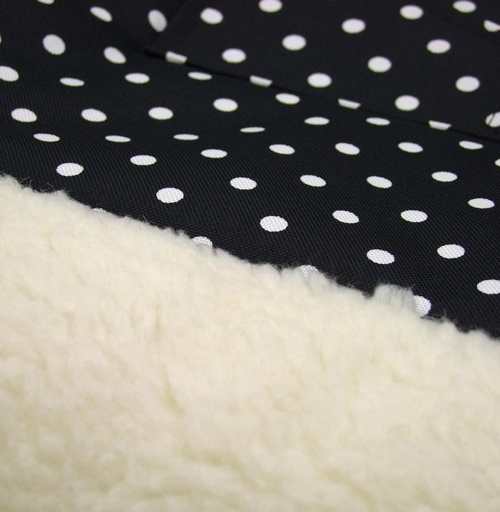 universaler Winterfusssack (108cm), auch geeignet für Babyschale, Kinderwagen, Buggy, aus Wolle DESI
