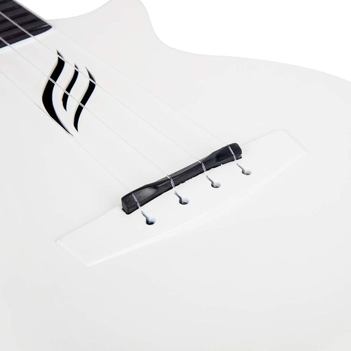 Enya Konzert Ukulele Nova U 23 Zoll Kohlefaser Anfänger Ukulelen Set mit Tasche Saiten Gurt Capo Was