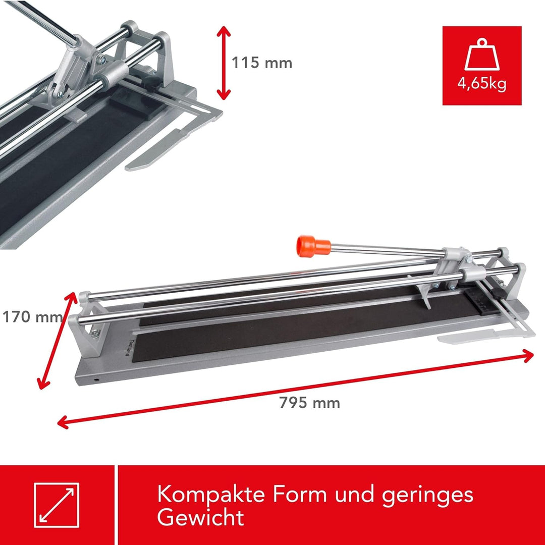 Toolland PH360 Fliesenschneider, 600 mm Länge