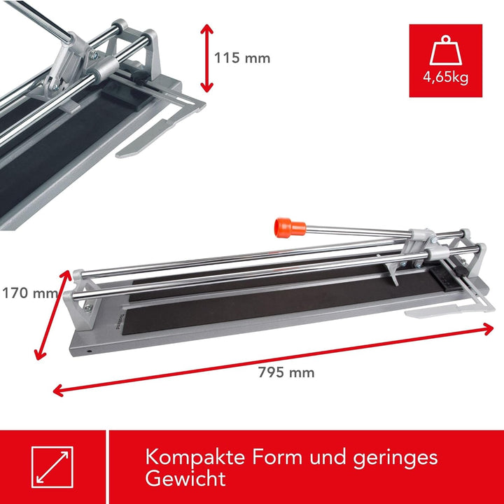 Toolland PH360 Fliesenschneider, 600 mm Länge
