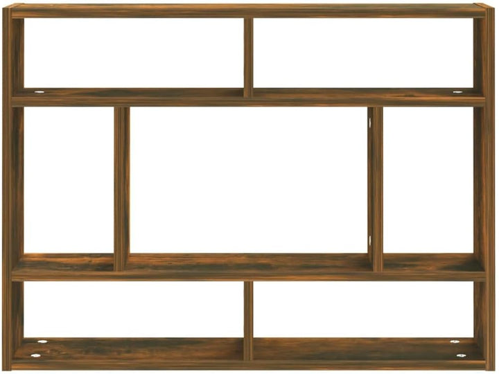 vidaXL Wandregal Räuchereiche 75x16x55 cm Holzwerkstoff, Räuchereiche