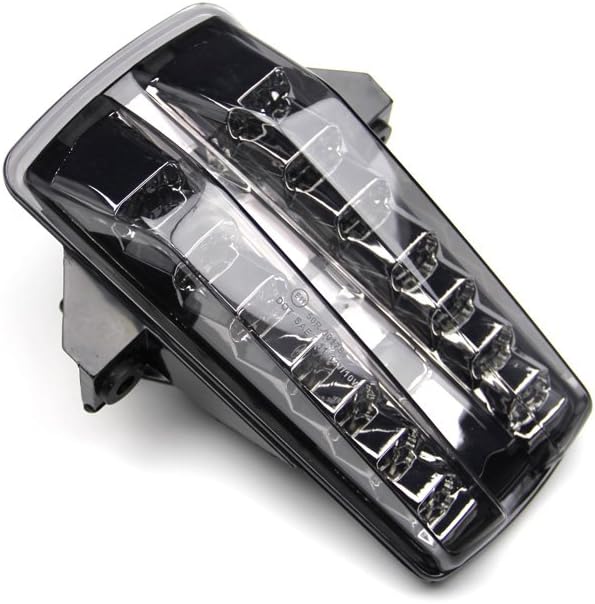 avdb-moto LED-Bremslicht mit integrierten Blinker kompatibel mit Suzuki SV 650 1000 2003 + (Getönt),