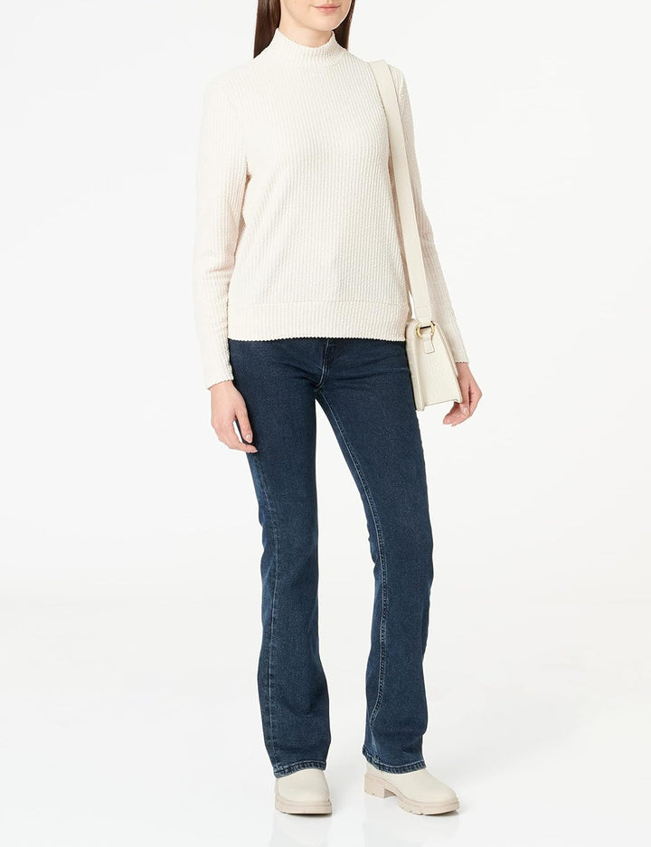 ONLY Damen Onldora L/S Top Cs JRS Langarmshirt L Pumice Stone, L Pumice Stone