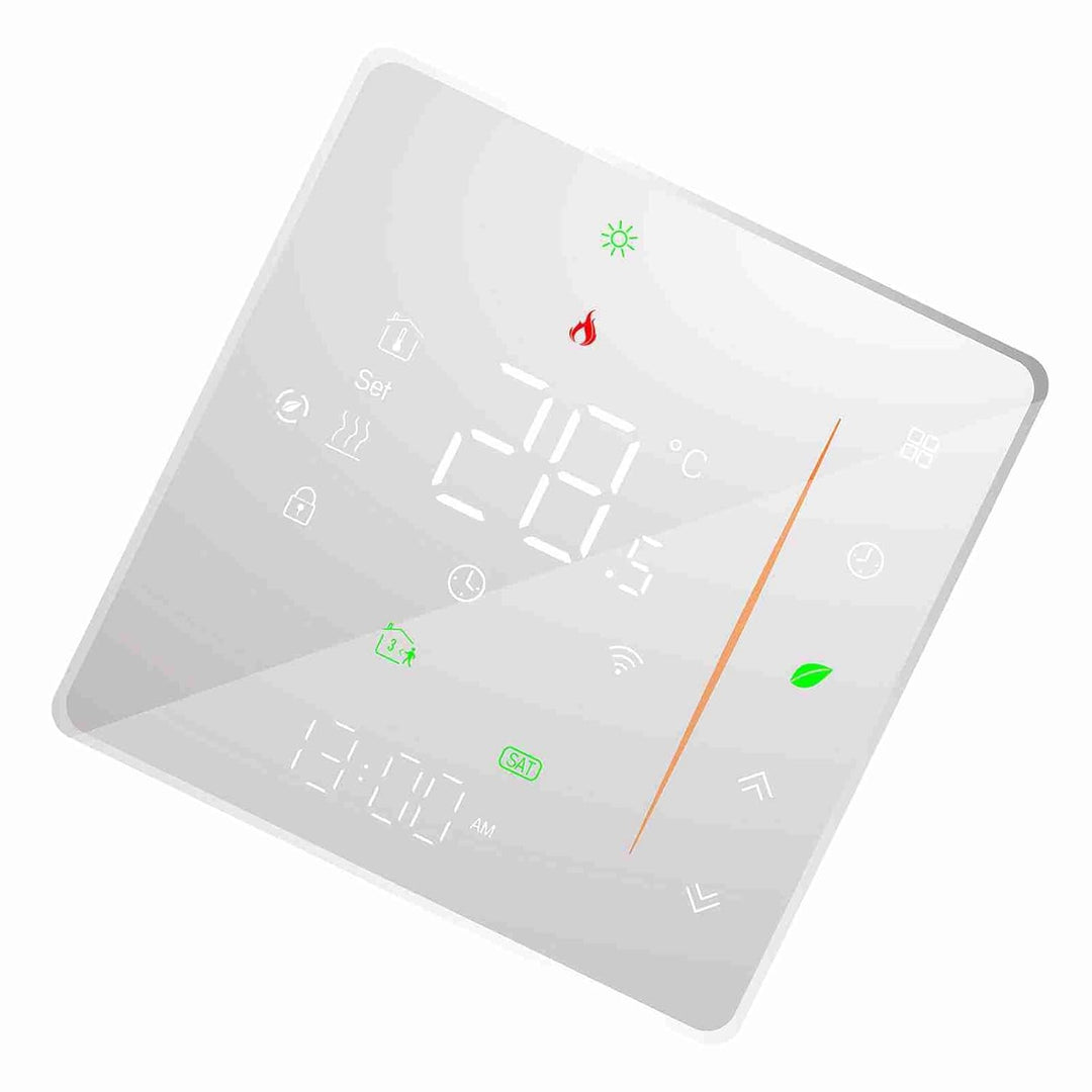 Ailgely WiFi Smart Thermostat Raumthermostat, Wöchentlich programmierbar Unterstützt Touch Control/M