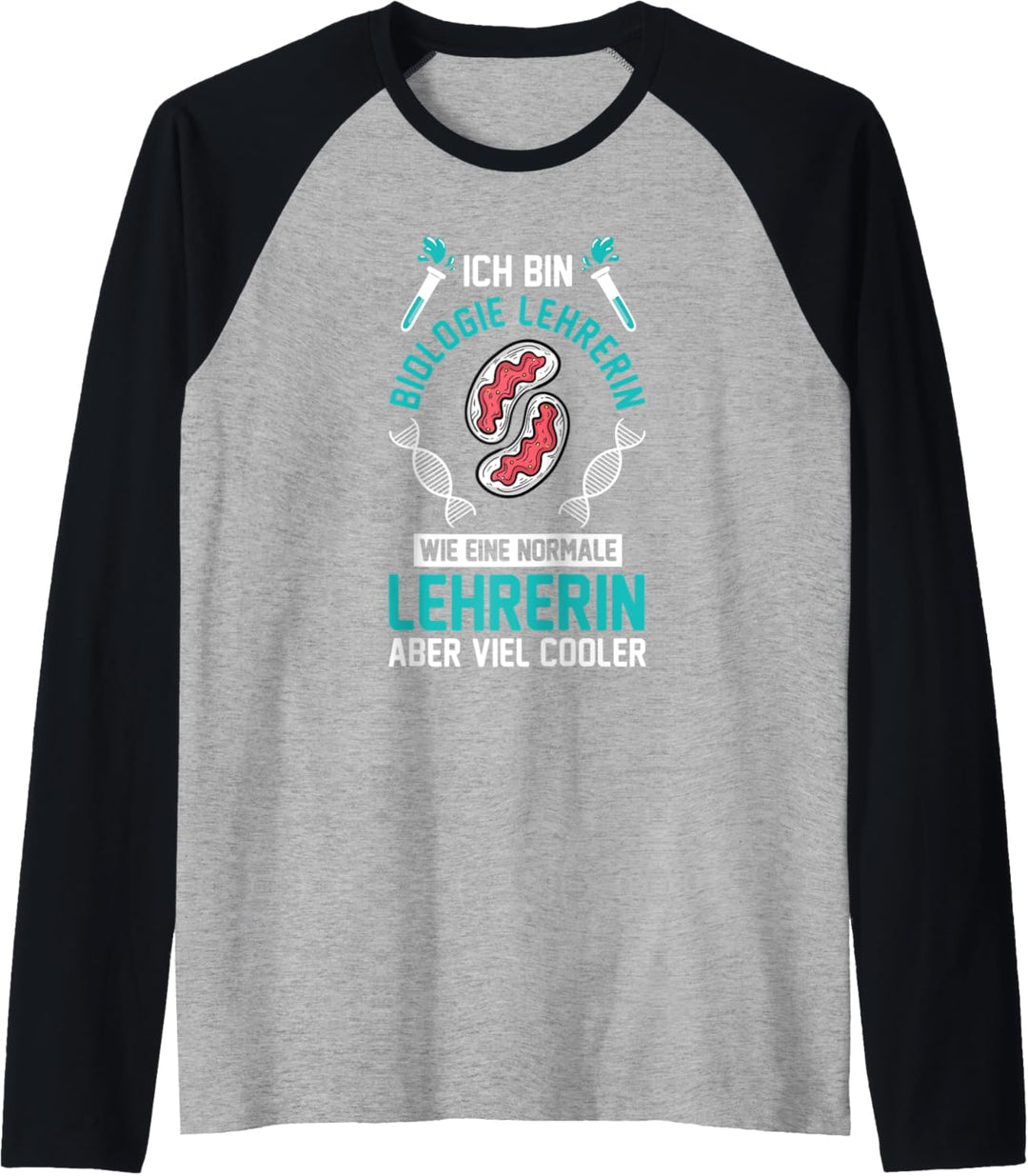 Biologie Bio Lehrer - Cooler Biolehrer Biologielehrer Raglan
