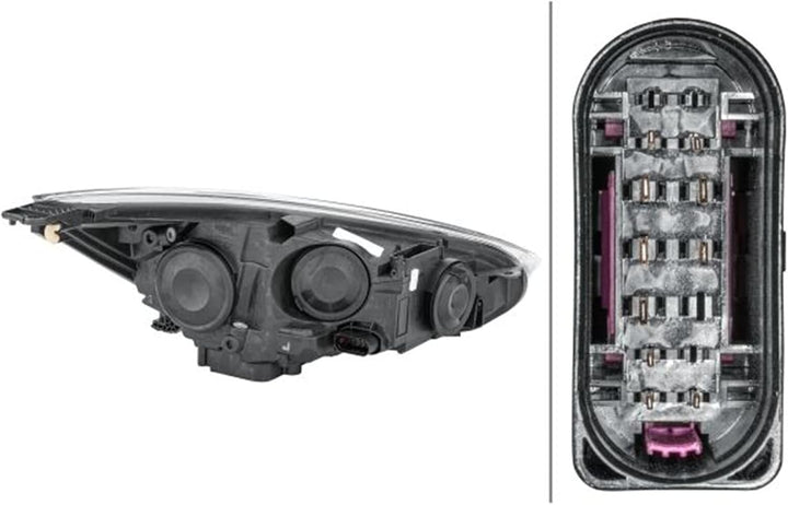 HELLA 1EE 354 827-111 Glühlampe-Hauptscheinwerfer - links - für u.a. Ford Focus Iii