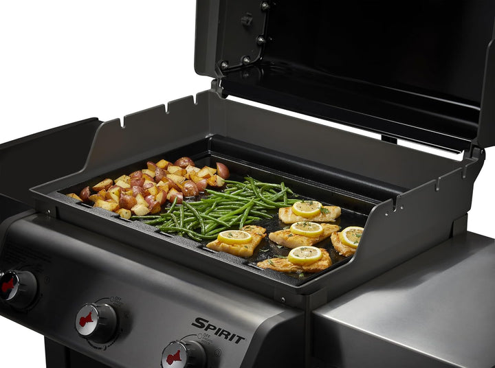 Weber Plancha Vollformat für Spirit 300 und Searwood Serie - gleichmässige Hitze, grosse Fläche für