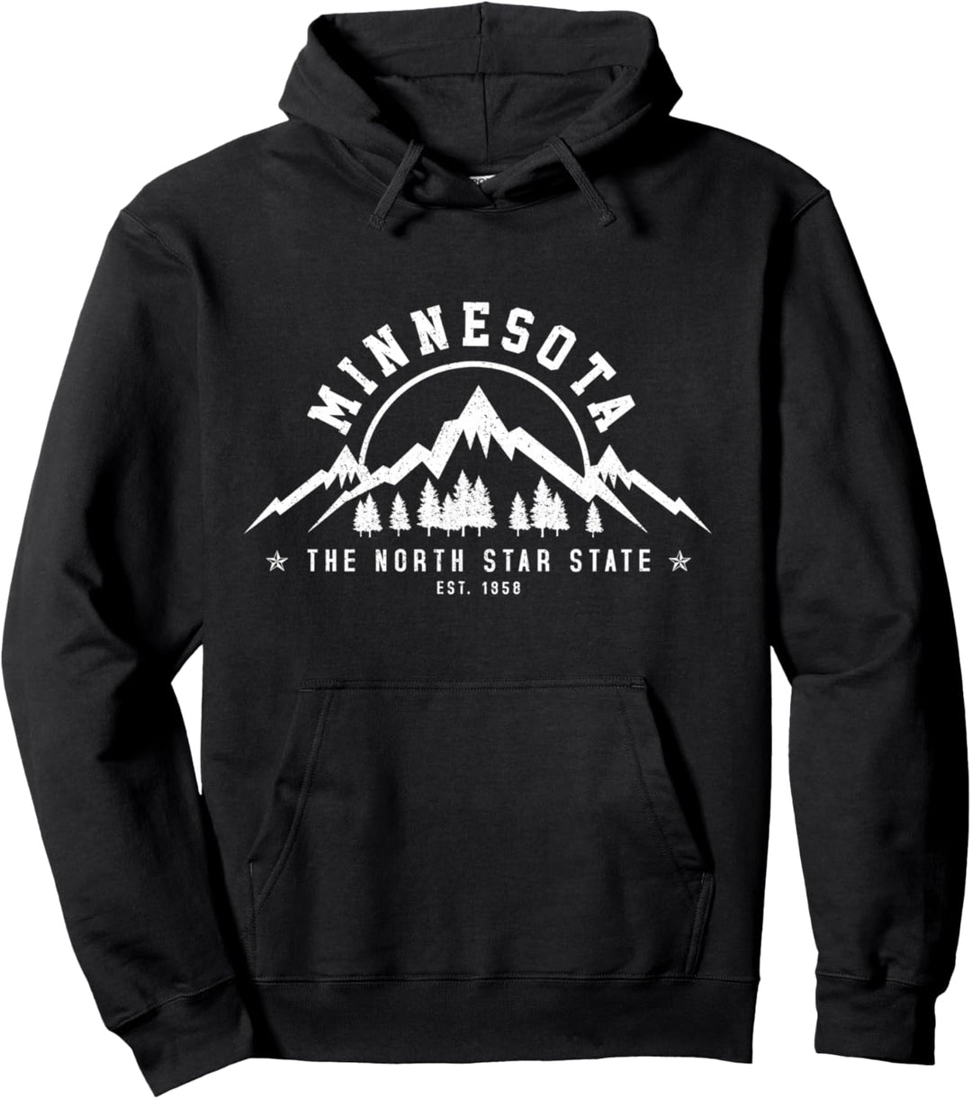Minnesota The North Star State USA Amerika Souvenir Pullover Hoodie