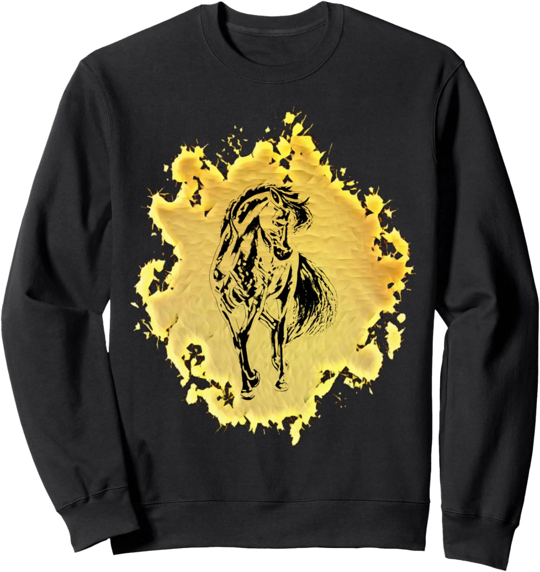 Pferde Motiv Sweatshirt