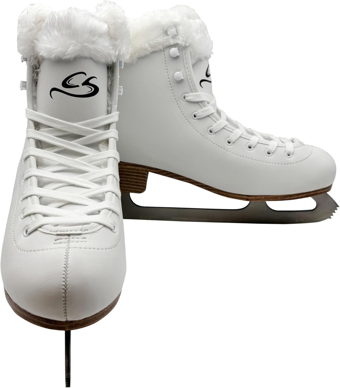 Cox Swain Figure Damen + Kinder Eiskunstlauf Schlittschuh -LOHJA- alle Grössen Weiss 39 EU, Weiß