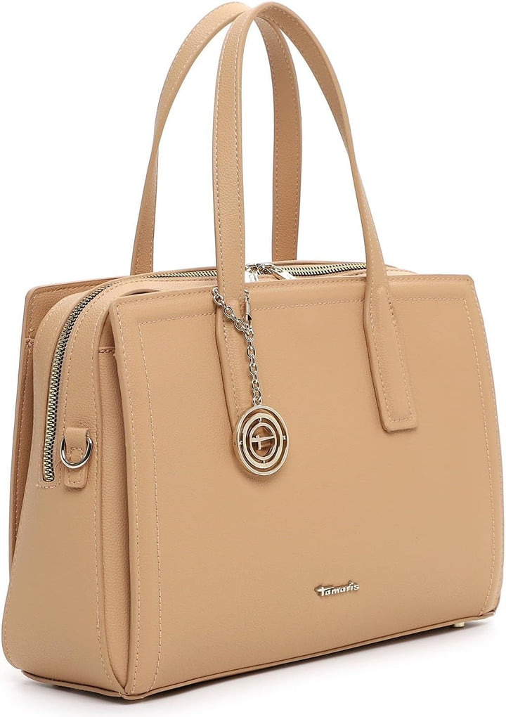 Tamaris Shopper TAS Kim 34272 Damen Handtaschen Uni Sand Einheitsgrösse, Sand Einheitsgrösse