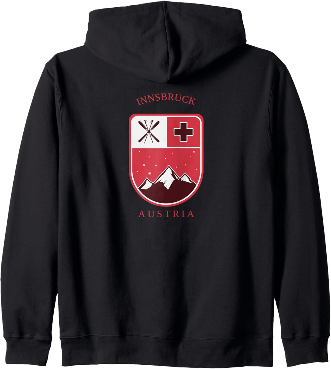 Innsbruck Österreich Kapuzenjacke