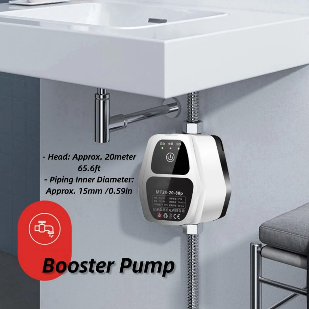 Wasserdruckerhöhungspumpe Wandmontierte DC-Pumpe Haushaltsautomatische Home Booster Pump