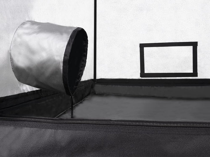 TRAFIKA Growzelt für Indoor-Anbau 60x60x160CM / Grow Tent/Grow Box/GROWBOX/Grow Schrank/GROWSCHRANK/