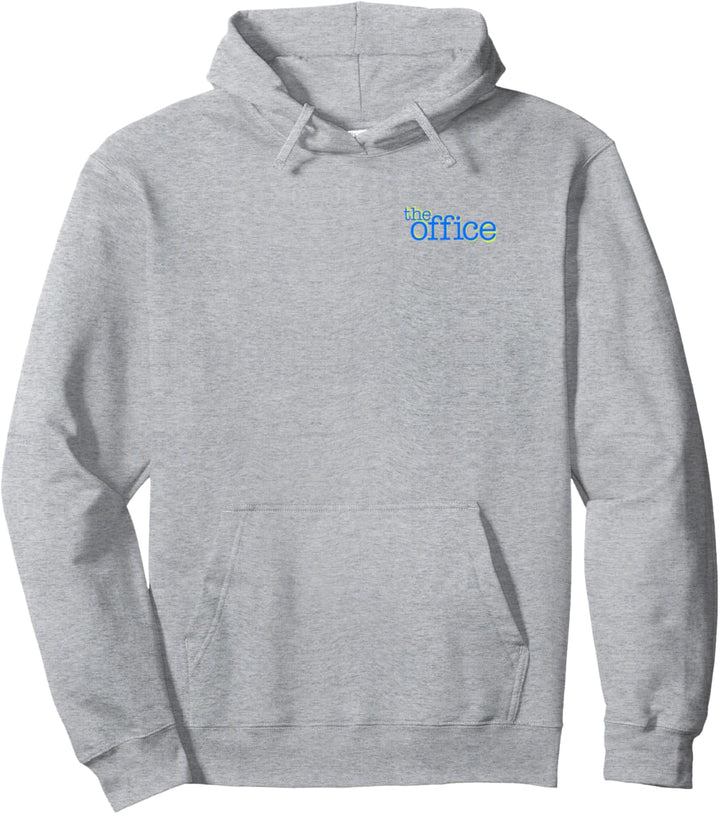The Office Neon Jim Verzerrter Text Pullover Hoodie