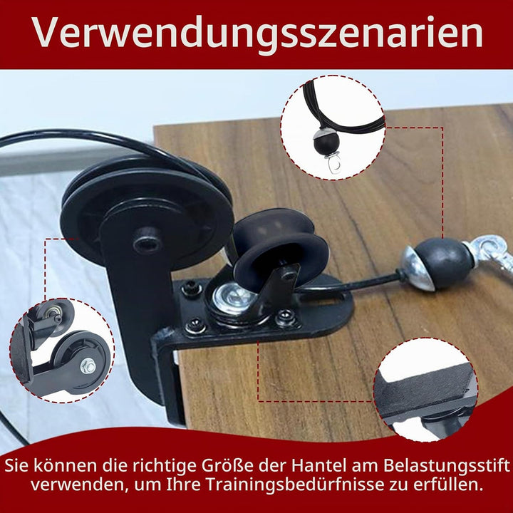 Armwrestling Flaschenzugsystem für Armdrücken Professionell Armdrücken Trainingsgerät Sind mit Lades