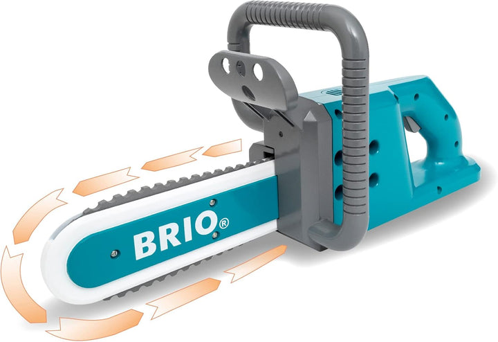 BRIO Builder - 34602 Kettensäge - Entwicklungsförderndes Rollenspiel- & Konstruktionsspielzeug für K
