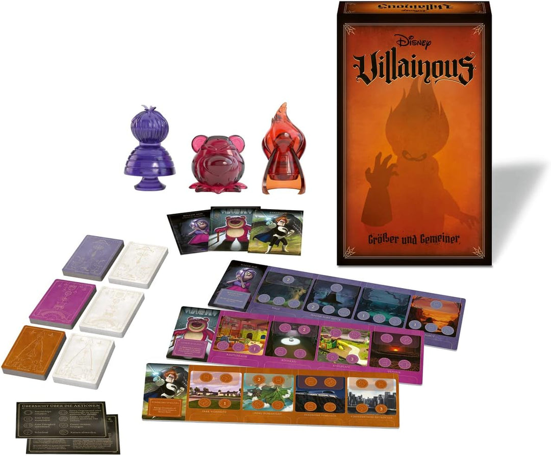 Ravensburger 27376 - Disney Villainous - Grösser und Gemeiner, 5. Erweiterung von Villainous ab 10 J