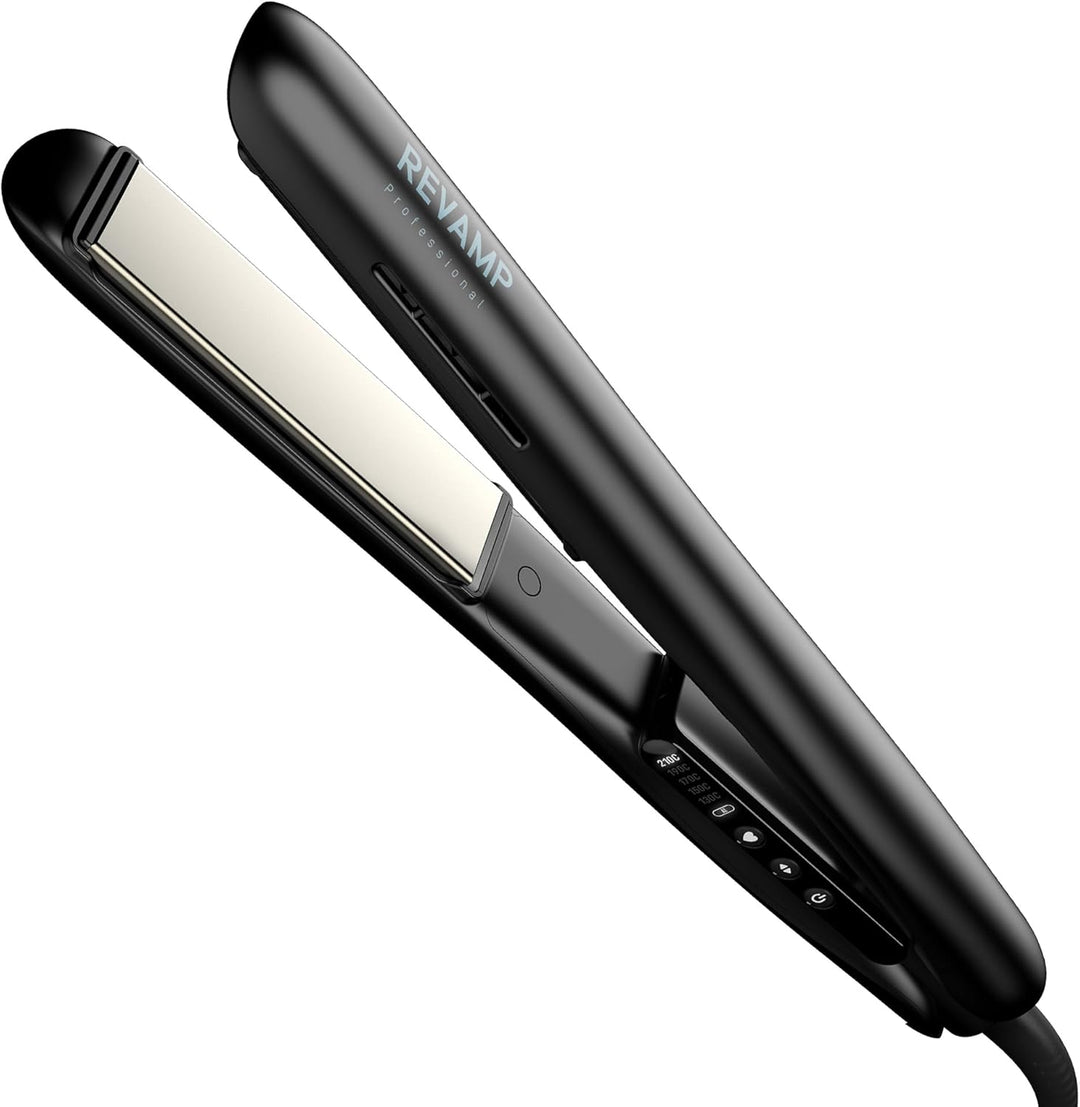 Revamp Progloss Ion Shine Keramik-Glätteisen mit Ionen-Technologie für jederzeit frizzfreie Ergebnis