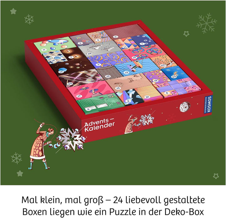 KOSMOS Experimentierkasten Adventskalender 2026