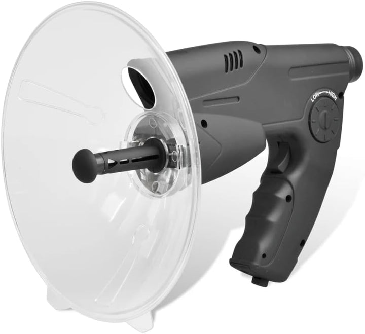 vidaXL Richtmikrofon Zieloptik 8 Sek. Aufnahme Geräuschverstärker Abhörgerät