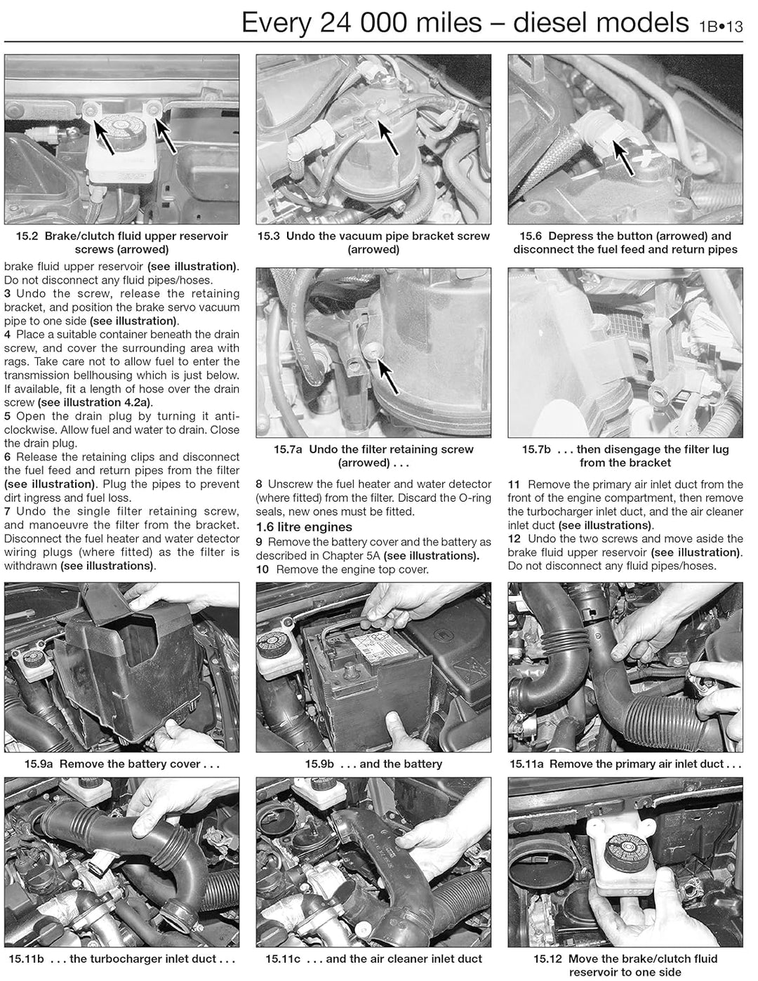 Peugeot 307 (01 - 08) (Y to 58 reg) Petrol & Diesel, Taschenbuch