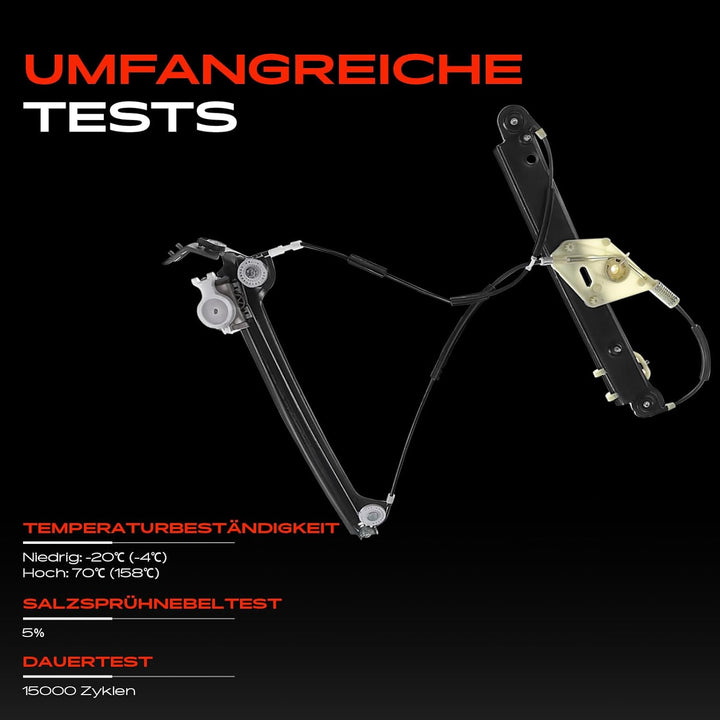 Frankberg Fensterheber Vorne Links Kompatibel mit 1er E81 E82 E87 E88 116 118 120 123 125 130 135 M