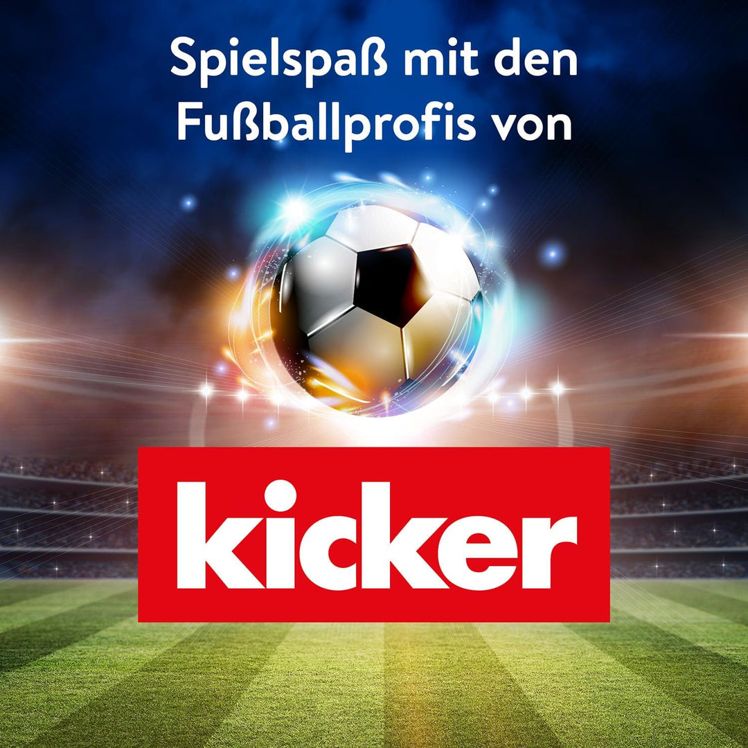 KOSMOS 684563 Kicker Fussball Duell - Macht euer Spiel! Taktisches Fussball Brettspiel für 2 Persone