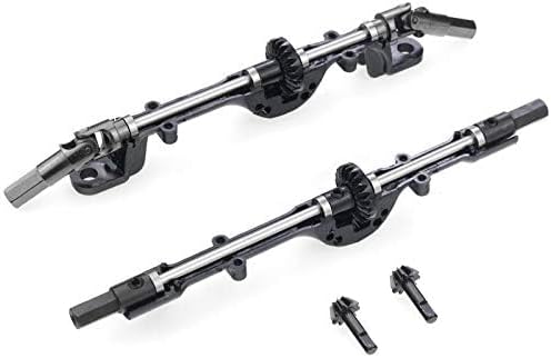 Iegefirm Upgrade der ZahnräDer der StahlzahnradbrüCke für B14 B24 C14 C24 C34 C44 B16 B36 1/16 RC Au