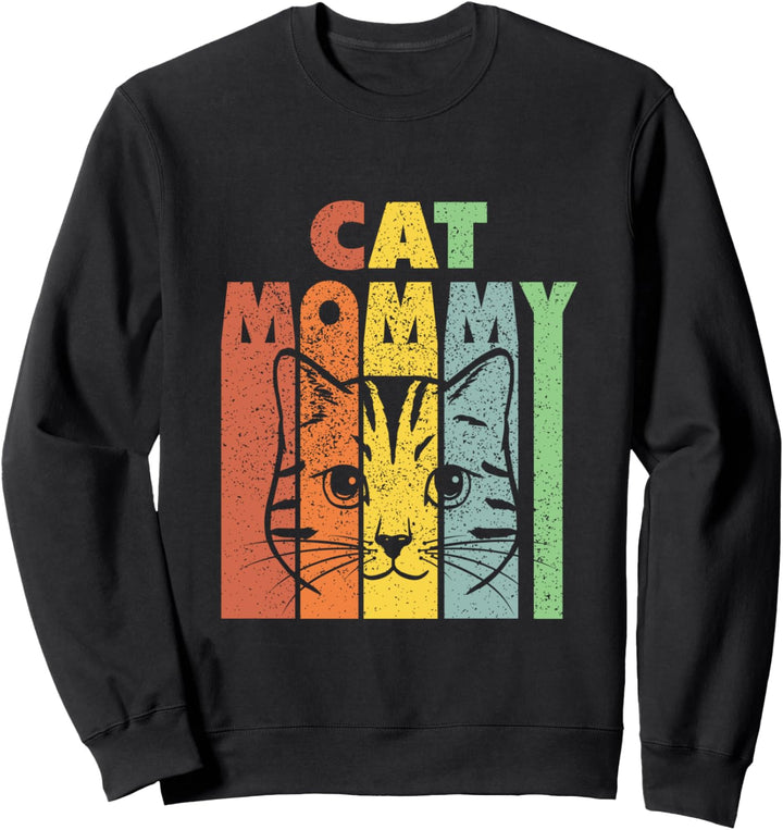 Beste Katze Mommys Kätzchen Mama Katze Mama Katze Mama Sweatshirt