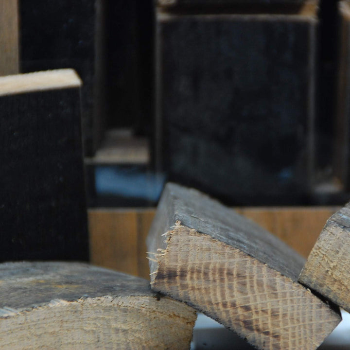 Barrel Chunks Whisky 1,5Kg aus Original Eichenfass - Barrel-Chunks (Whisky) Räucherchunks Whisky, Rä