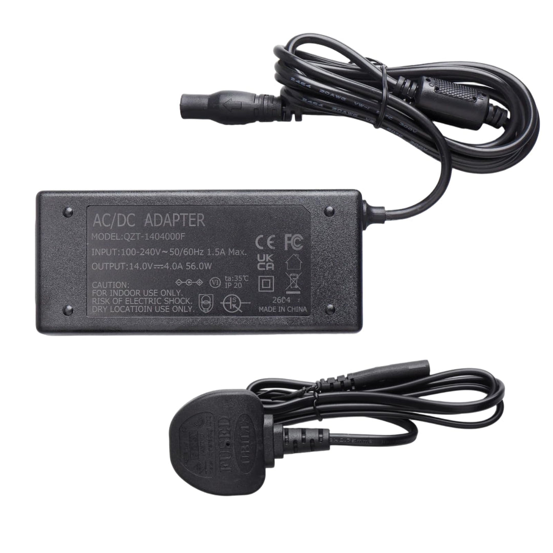 14V 4A 56W Ersatz Netzteil Ladegerät Kompatibel mit NOCO Genius Boost GB70 GB150 GB250+ GB251+ GB500