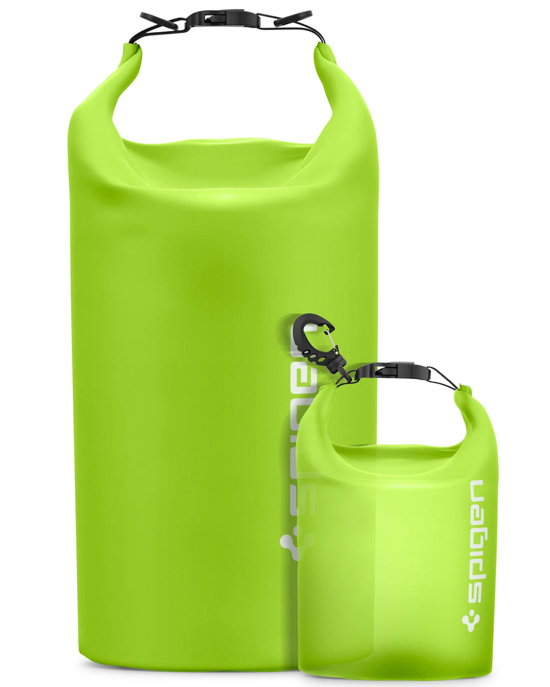 Spigen Aqua Shield wasserdichte Tasche Set [20L+2L] Dry Bag wasserfester Rucksack Beutel für Strand