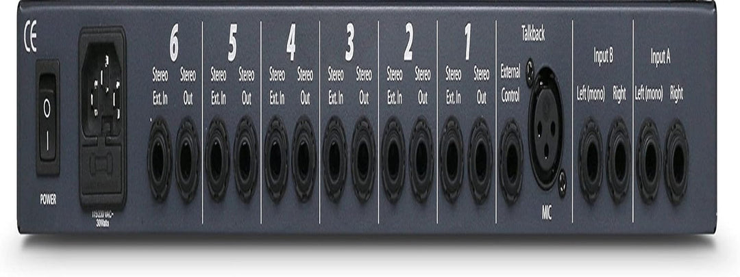 PreSonus HP60, 6-Kanal-Kopfhörerverstärker und Mischsystem, 6-Kanal-Kopfhörerverstärker